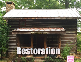 Historic Log Cabin Restoration  Bloomdale, Ohio